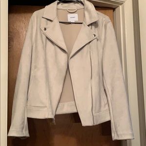 NWT Tan Suede Jacket-Old Navy